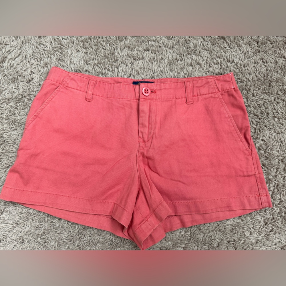 Polo Ralph Lauren Women's High Waist Coral Shorts